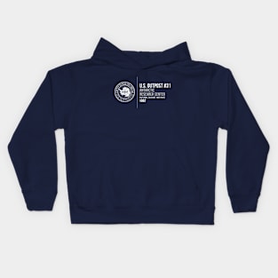 US Outpost 31 - Antarctica Research Program Kids Hoodie